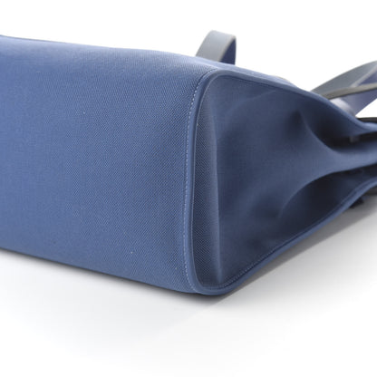 Hermes Toile Vache Hunter Herbag Zip 39 MM Bleu Brighton Bleu Saphir 7 of 10