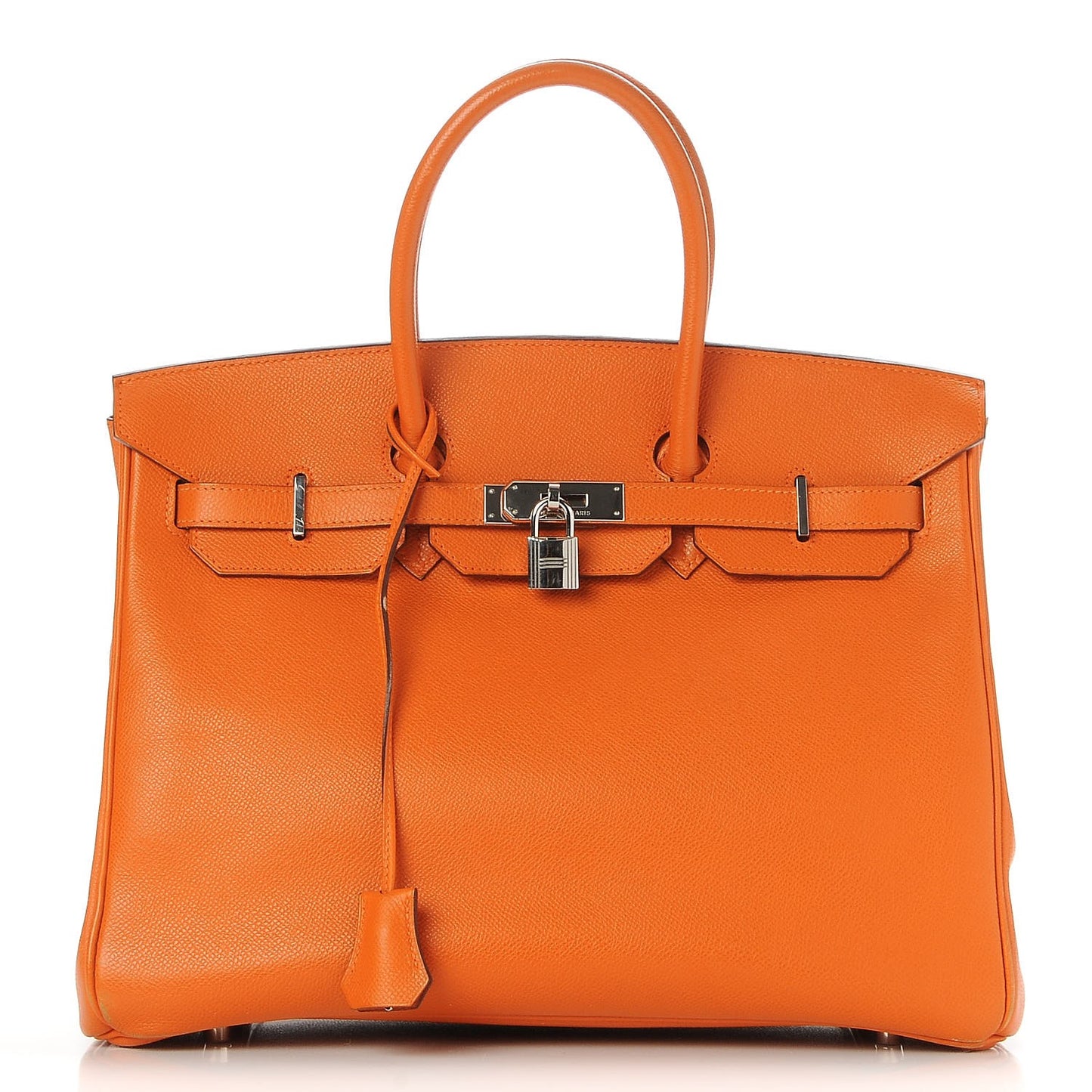 Epsom Birkin 35 Orange