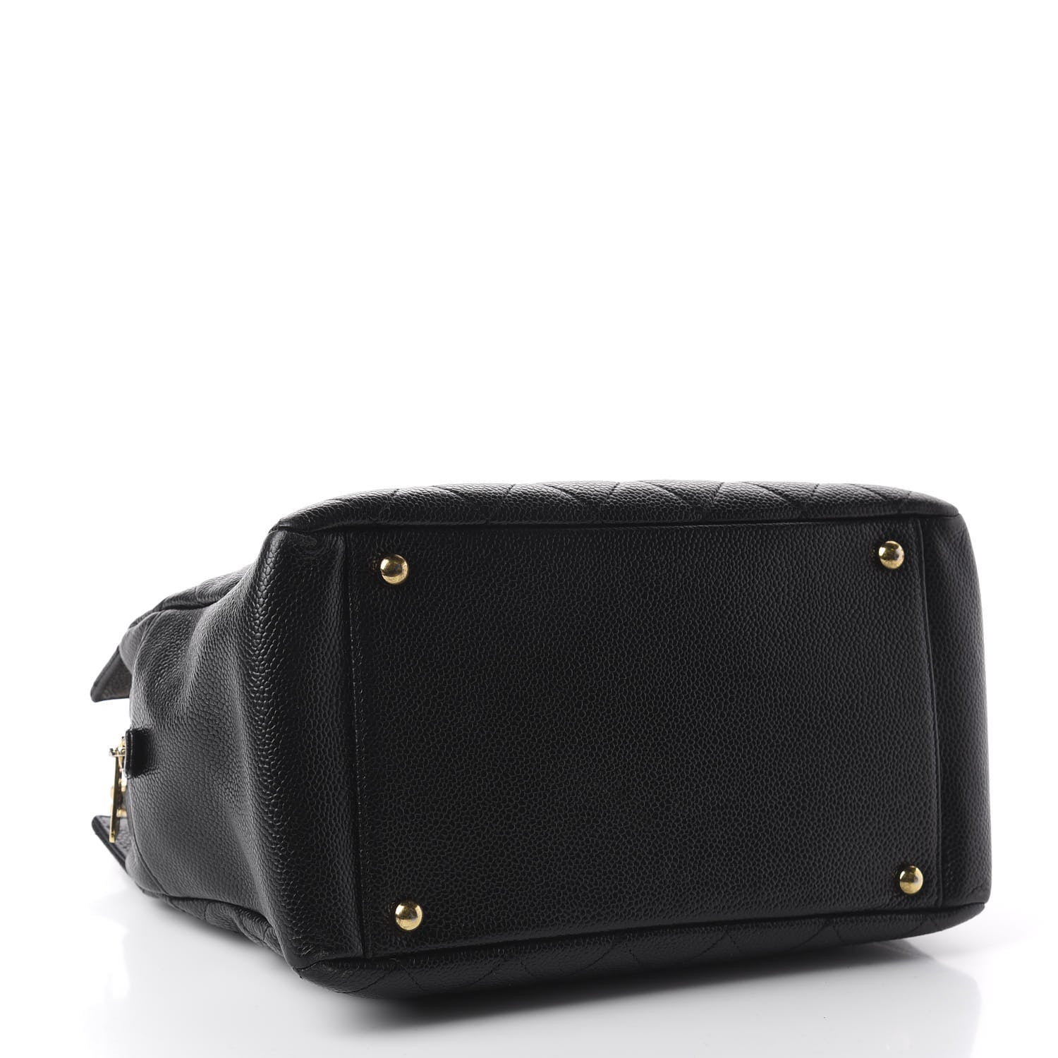 Chanel Caviar Quilted Petit Timeless Tote PTT Black 3 of 9
