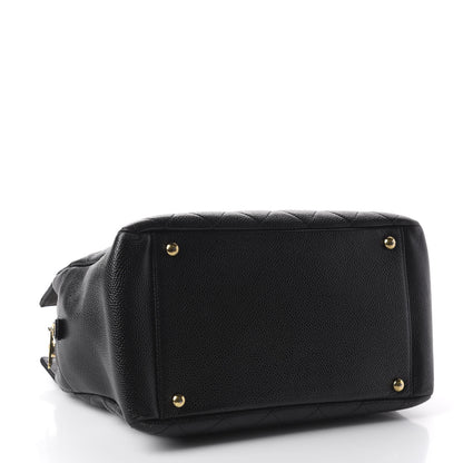 Chanel Caviar Quilted Petit Timeless Tote PTT Black 3 of 9