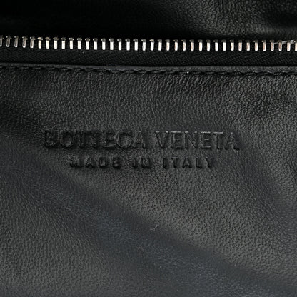 Bottega Veneta Lambskin Maxi Intreccio Padded Chain Cassette Crossbody Bag Black 5 of 10