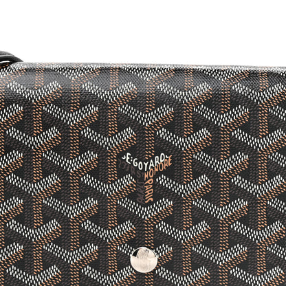 Goyard Goyardine Plumet Wallet Clutch Black 8 of 10