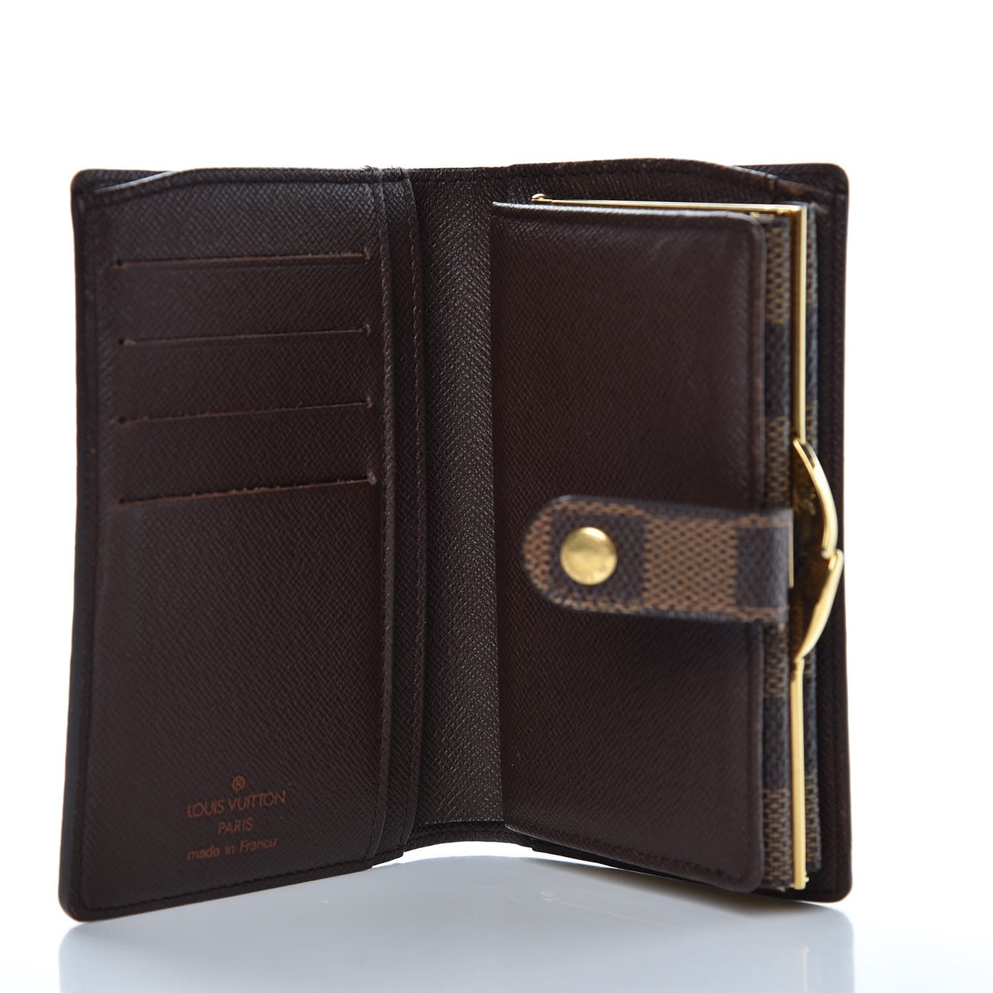Damier Ebene French Purse Wallet