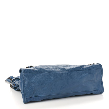 Balenciaga Agneau Classic Hardware City Bleu Persan 4 of 9