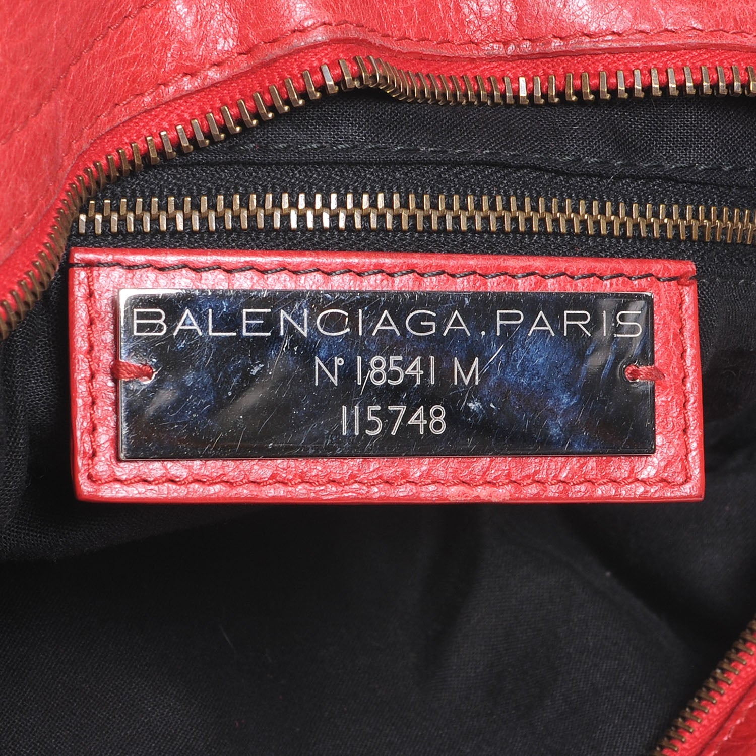 Balenciaga Agneau Classic Hardware City Coquelicot 7 of 9