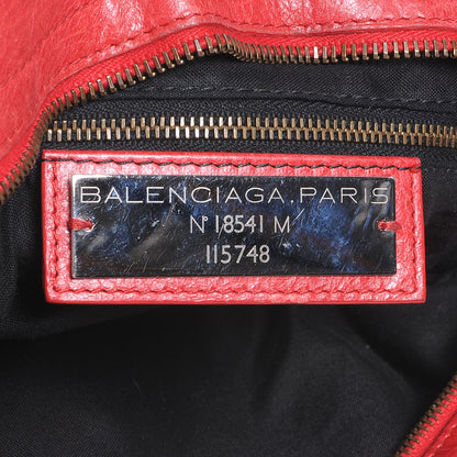 Balenciaga Agneau Classic Hardware City Coquelicot 7 of 9
