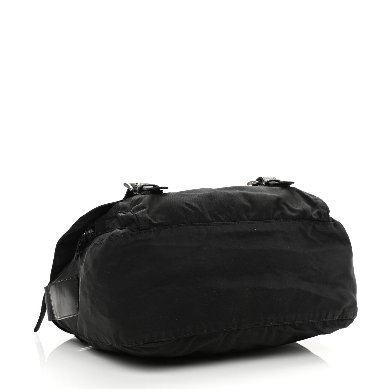 Prada Nylon Vela Messenger Bag Black 3 of 14