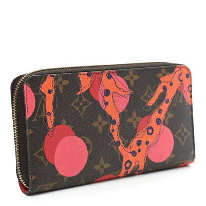 Louis Vuitton Monogram Ramages Zippy Wallet 3 of 13