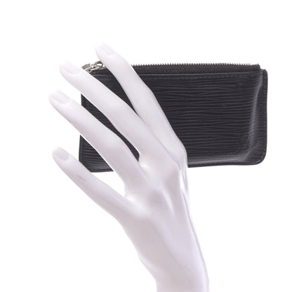 Louis Vuitton Epi Key Pouch Black 2 of 6