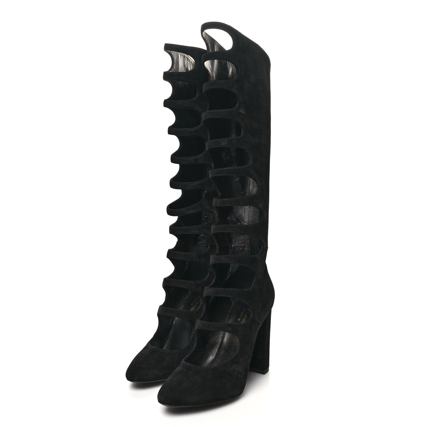 Suede Cut Out Joplin Over The Knee Boots 36.5 Black