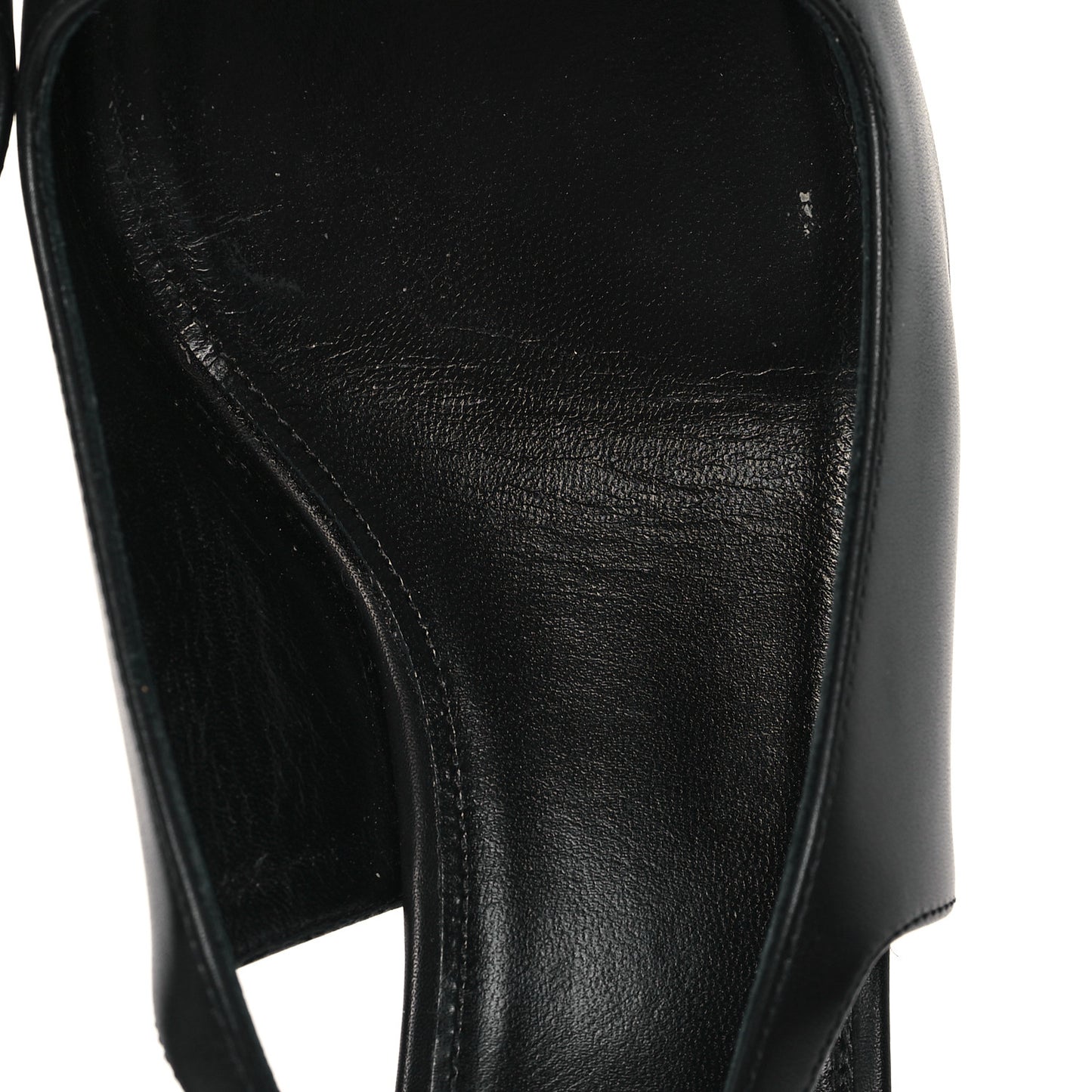Calfskin G Cube 50mm Slingback Pumps 39 Black