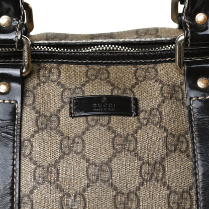 Gucci GG Plus Monogram Medium Joy Boston Dark Brown 8 of 19