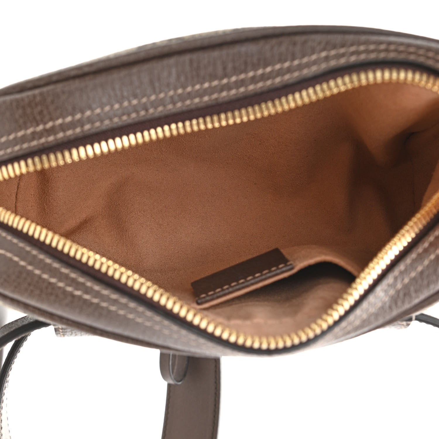 Gucci GG Supreme Monogram Web Small Ophidia Belt Bag 85 34 Dark Brown 5 of 11