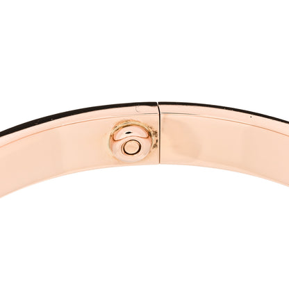 Cartier 18K Pink Gold LOVE Bracelet 17 7 of 8