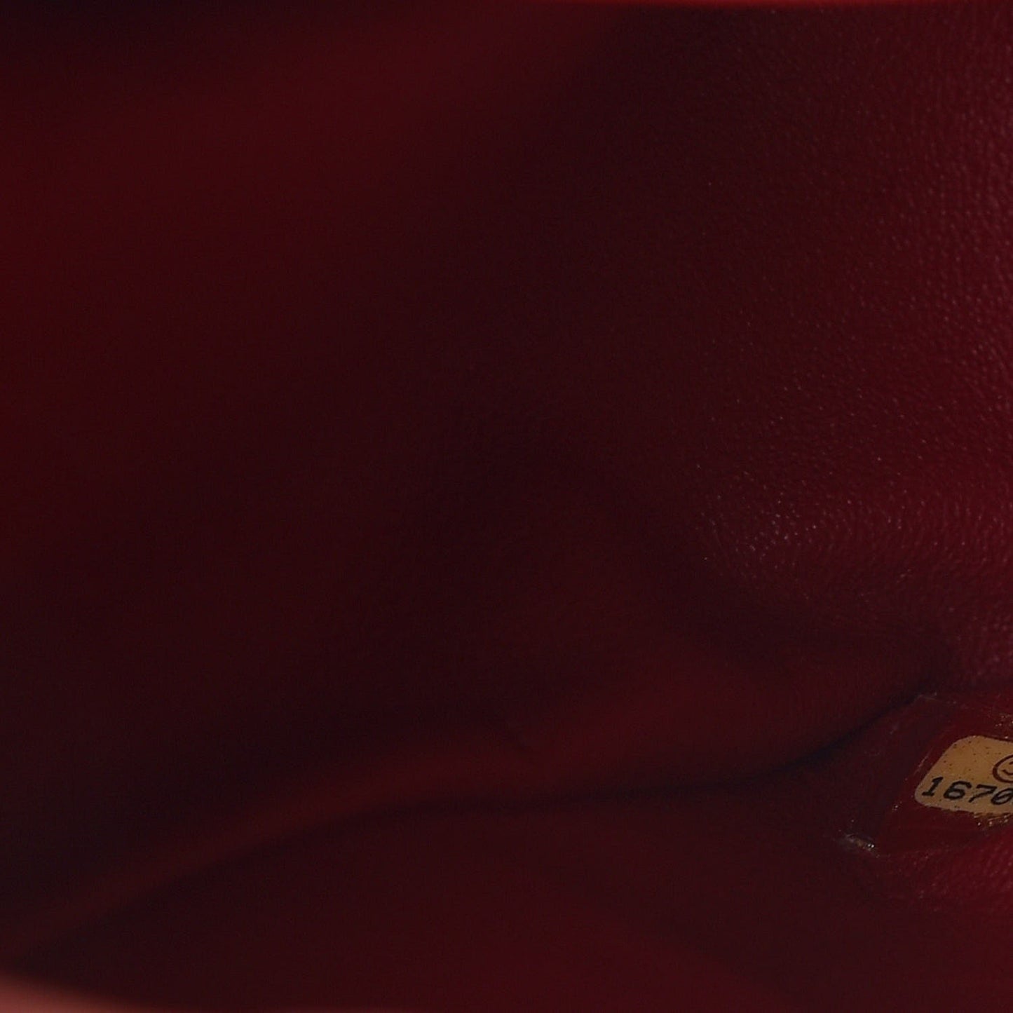 Caviar Quilted Jumbo Double Flap Red