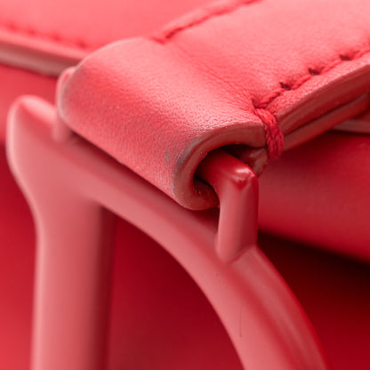 Christian Dior Ultra Matte Calfskin Mini Saddle Bag Red 12 of 12