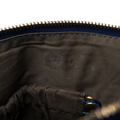 Chloe Calfskin Medium Marcie Satchel Navy 19 of 23
