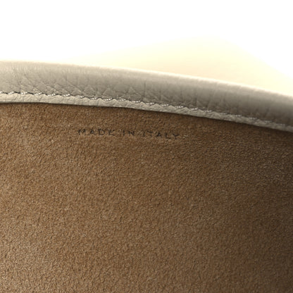 The Row Grained Calfskin Large N/S Park Tote Ivory 7 of 11