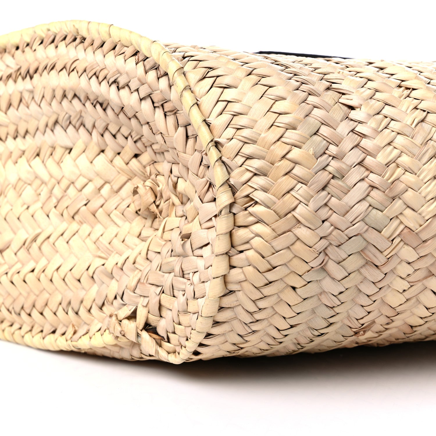 Loewe Raffia Basket Tote Bag Cream Multi 8 of 9