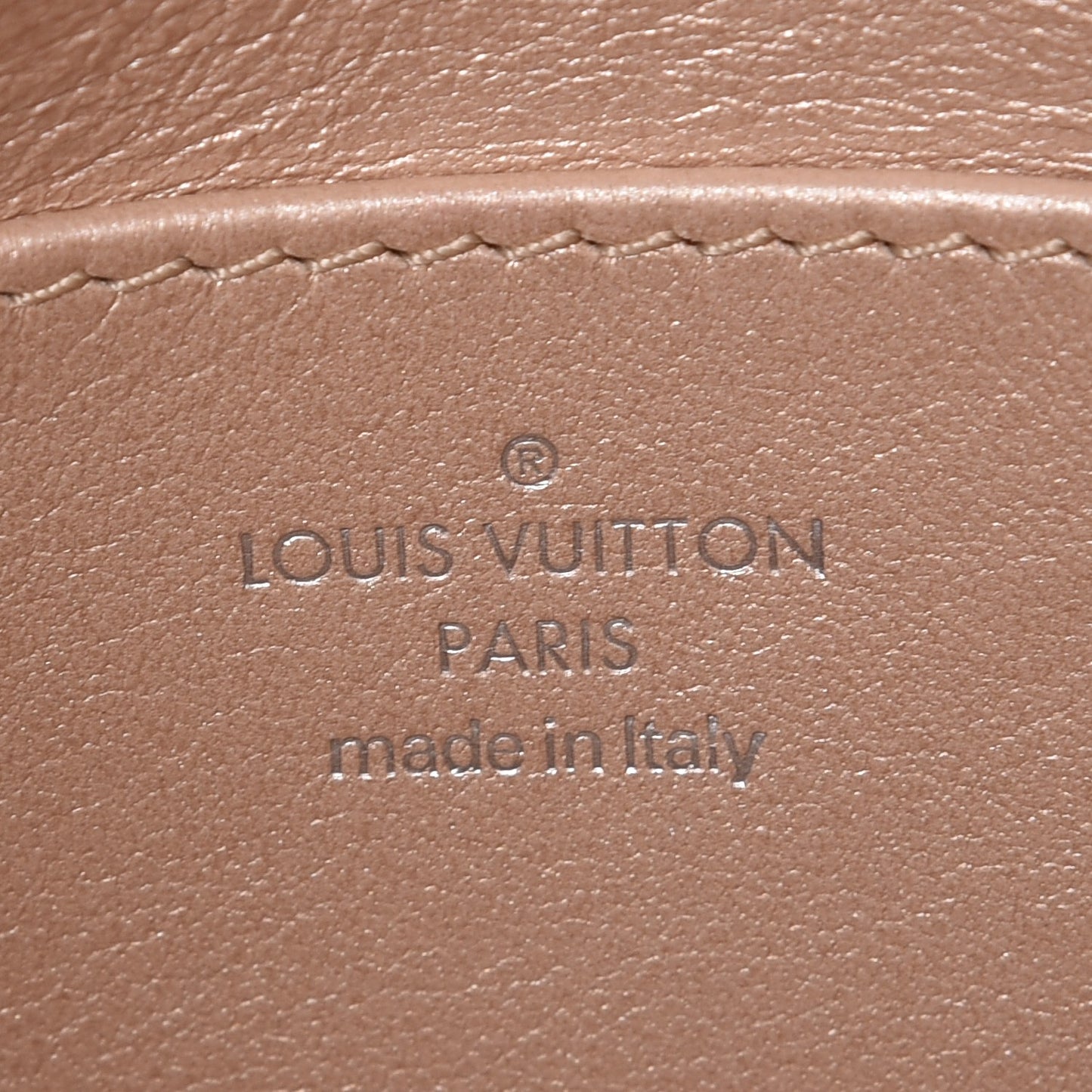 Lambskin Malletage GO-14 PM Champagne