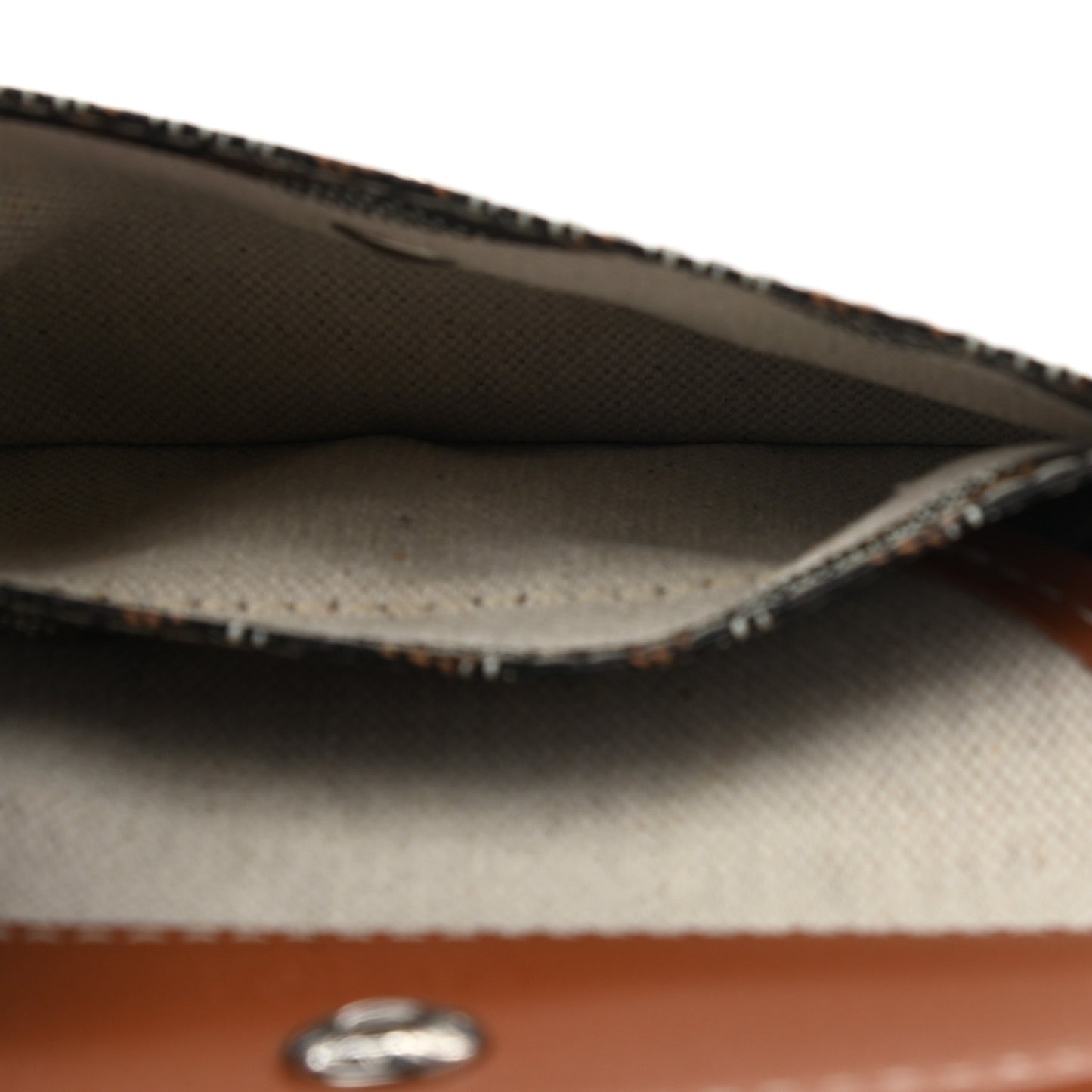 Goyardine Mini Anjou Pouch Black Gold