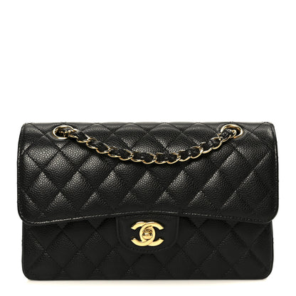 Chanel Caviar Quilted Small Double Flap Black 1 of 12