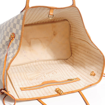 Louis Vuitton Damier Azur Neverfull GM 4 of 6