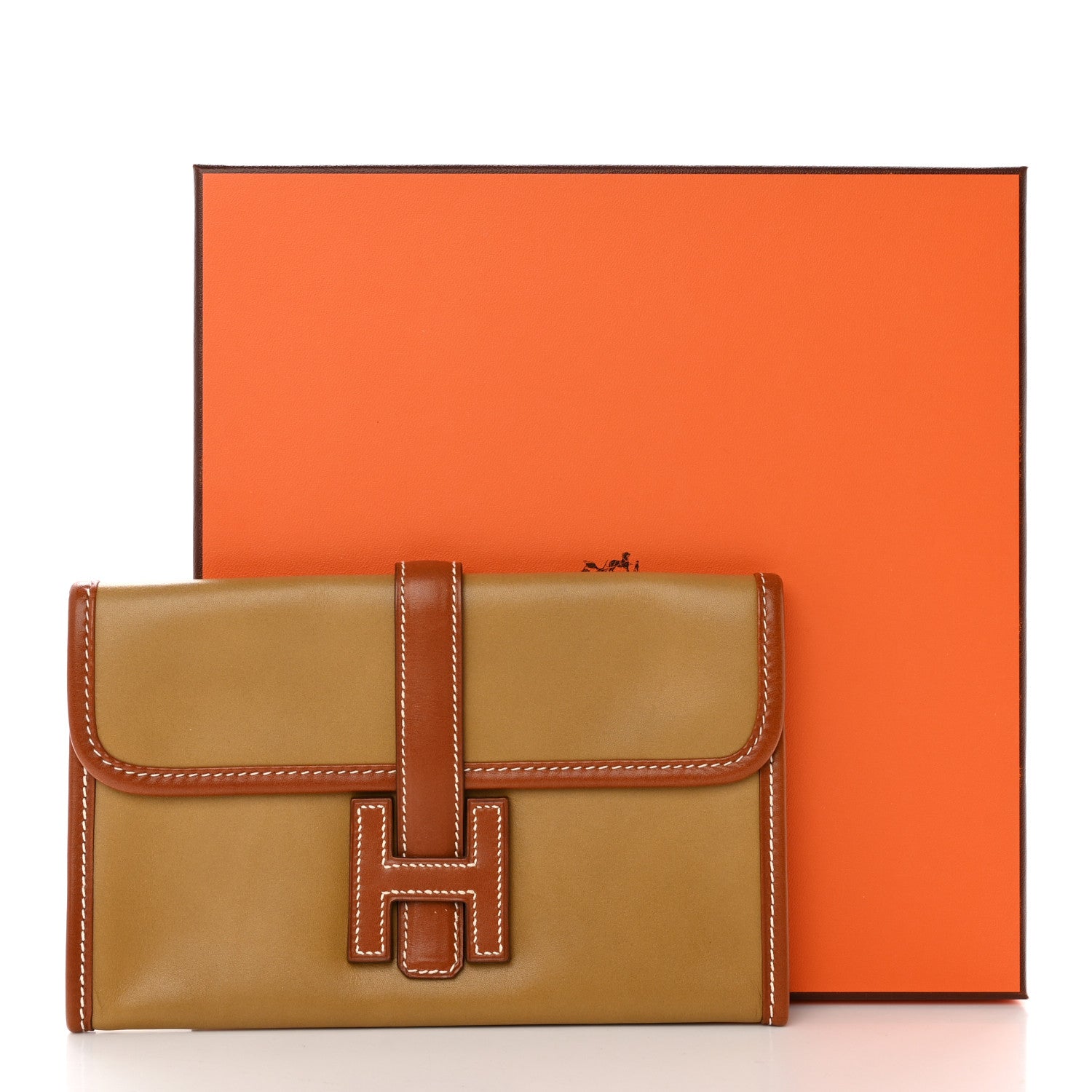 Hermes Tadelakt Natural Tadelakt Mini Jige 20 Cardamome Fauve 8 of 8