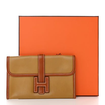 Hermes Tadelakt Natural Tadelakt Mini Jige 20 Cardamome Fauve 8 of 8