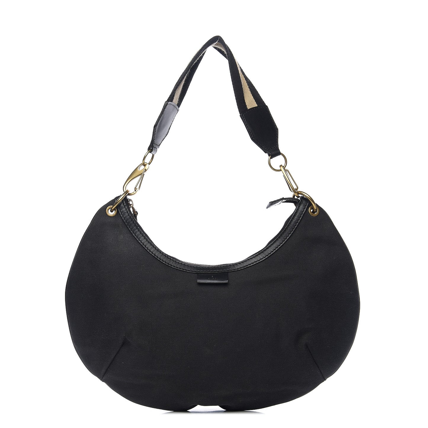 Canvas Web Hobo Black