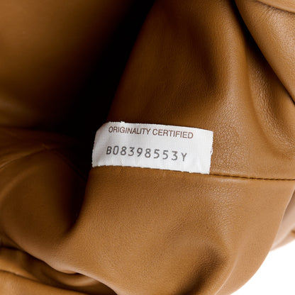 Bottega Veneta Smooth Butter Calf The Pouch Oversized Clutch Teak 8 of 11