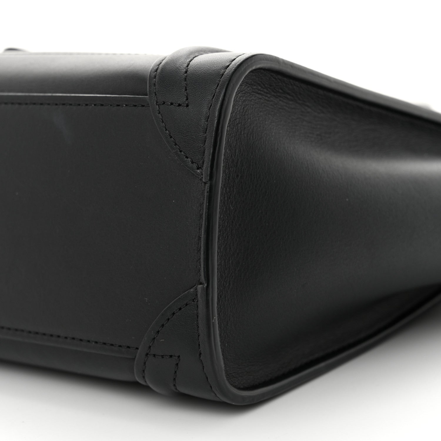 Celine Smooth Calfskin Nano Luggage Black 10 of 13