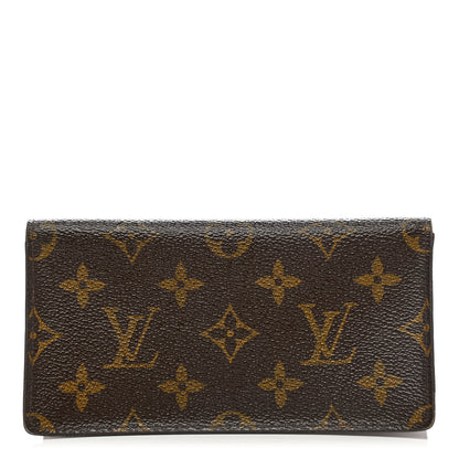 Louis Vuitton Monogram Simple Checkbook Holder Wallet Cover 1 of 11
