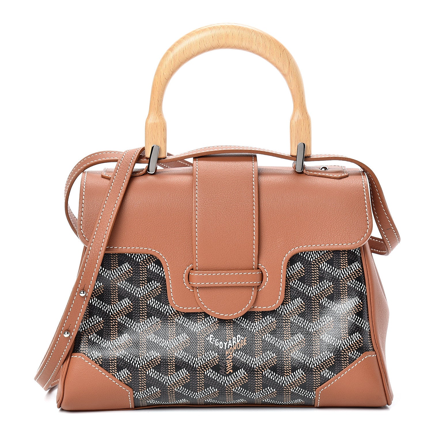 Goyard Goyardine Mini Saigon Black Gold 1 of 10