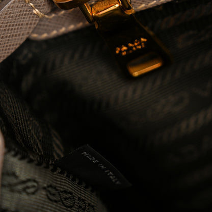 Prada Saffiano Lux Medium Tote Argilla 7 of 13