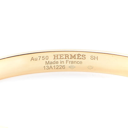 Hermes 18K Yellow Gold PM Collier De Chien Bracelet SH 4 of 5