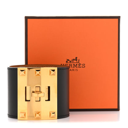 Hermes Chamonix Kelly Dog Extreme Bracelet S Black 6 of 6