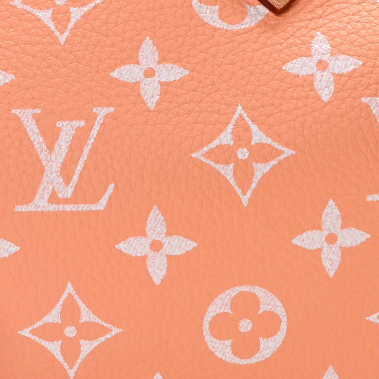 Calfskin Monogram Speedy P9 Bandouliere 25 Summer Peach