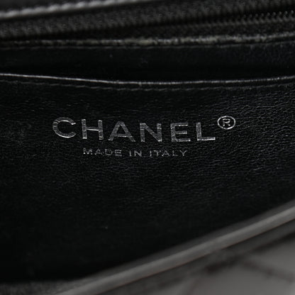 Chanel Patent Calfskin Quilted Mini Rectangular Flap Black 6 of 9