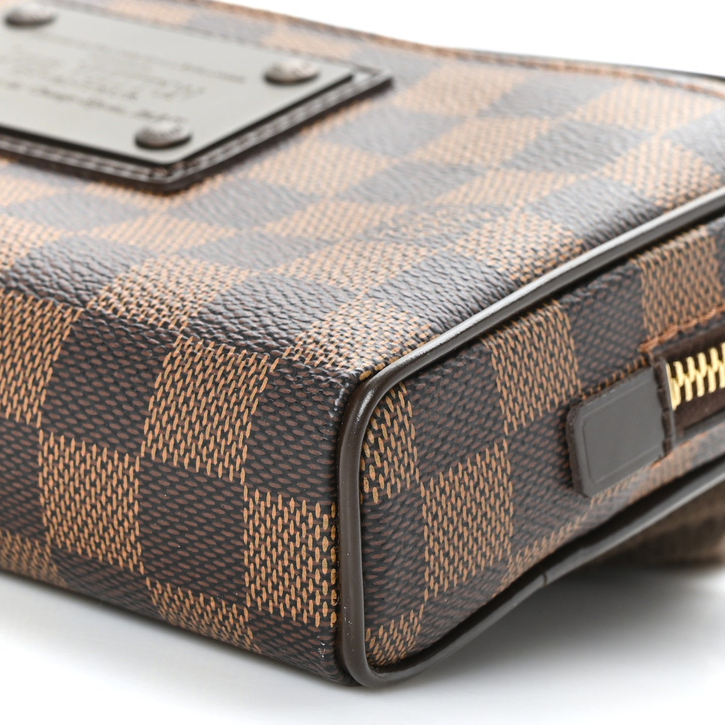Damier Ebene Brooklyn Bum Bag