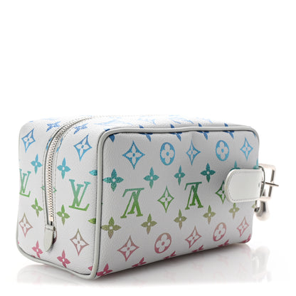 Louis Vuitton Monogram Locker Dopp Kit Toilet Pouch Gradient Grey 3 of 8