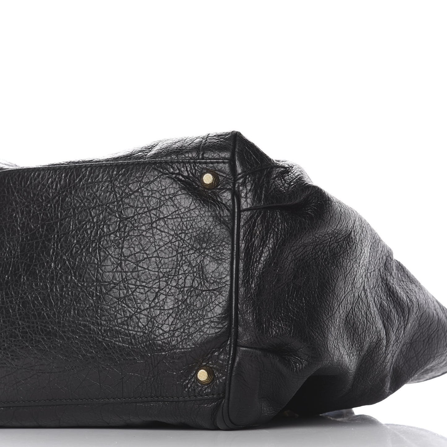 Agneau Giant 12 Gold Hardware S Sunday Tote Black