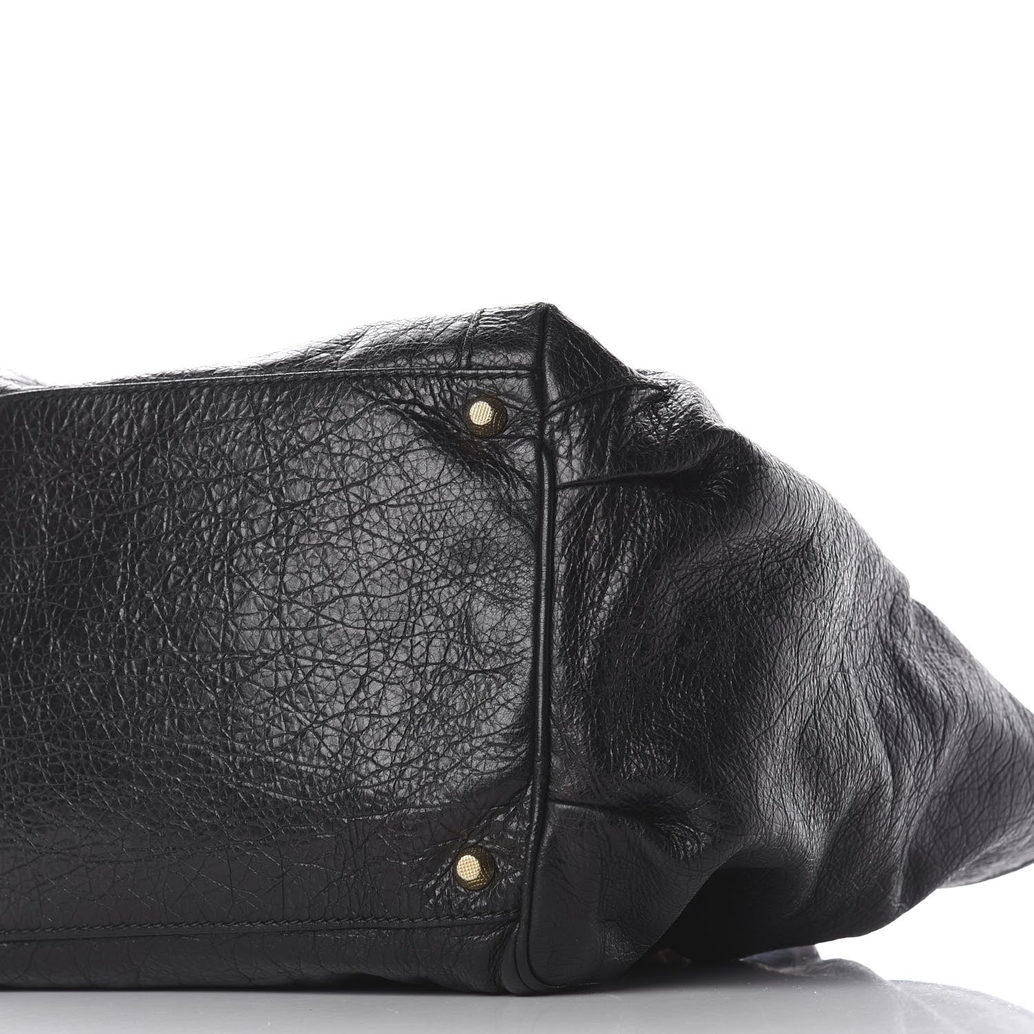 Balenciaga Agneau Giant 12 Gold Hardware S Sunday Tote Black 9 of 10