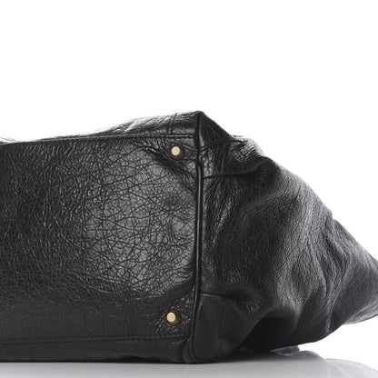 Balenciaga Agneau Giant 12 Gold Hardware S Sunday Tote Black 9 of 10