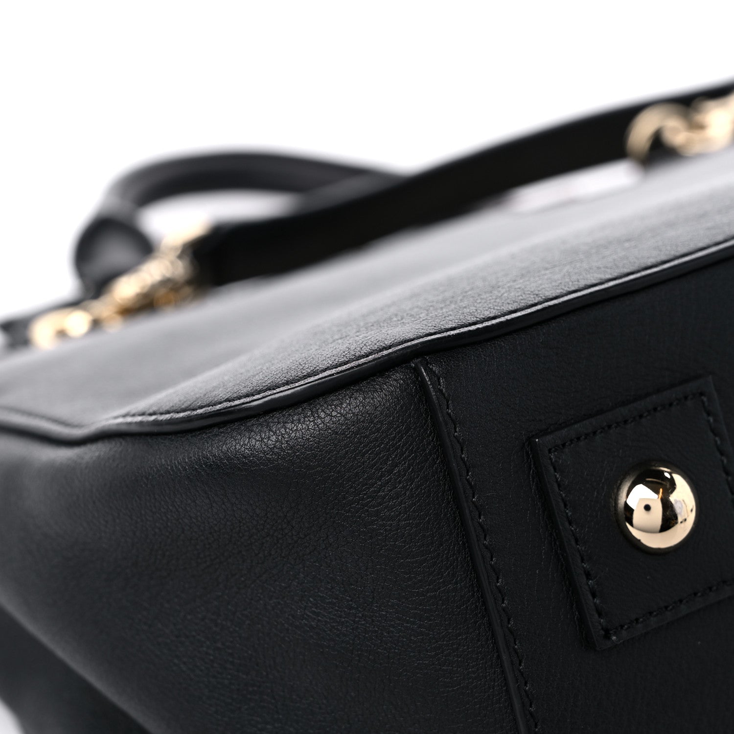 Mulberry Calfskin Suffolk Black 9 of 11