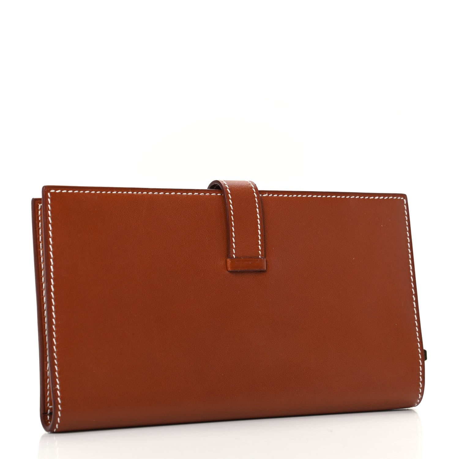 Hermes Tadelakt Bearn Wallet Fauve 3 of 7