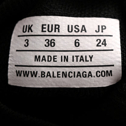 Balenciaga Technical 3D Recycled Knit Womens Speed 2.0 Sneakers 36 Monocolor Black 6 of 13