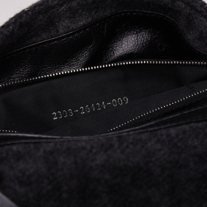 Fendi Wool Zucca Baguette Grey 7 of 9