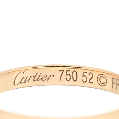 Cartier 18K Yellow Gold 2.5mm 1895 Wedding Band Ring 52 6 4 of 4