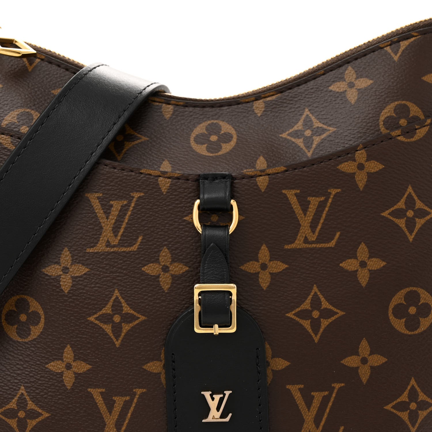 Louis Vuitton Monogram Odeon MM Black 7 of 12